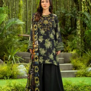Ruhay Sukhan By Gul Jee Embroidered Digital Printed Lawn Unstitched 3 Piece