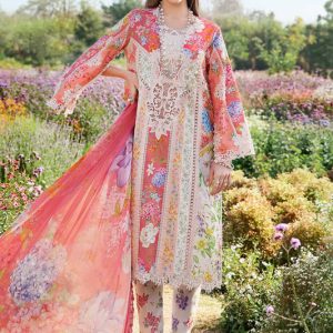 M. Prints By Maria B. Lawn Vol-25 Printed Unstitched 3pcs