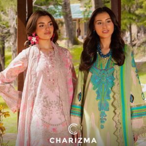 Charizma Rang E Bahar Embroidered Lawn 3pcs