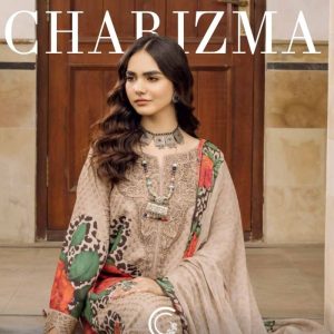 Charizma Andaaz Embroidered Lawn.